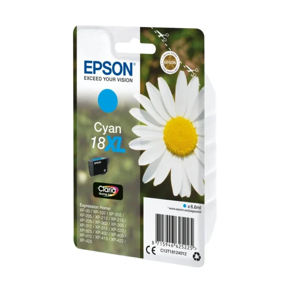 Epson Daisy-18XL Cyan Ink Cartridge - C13T18124022