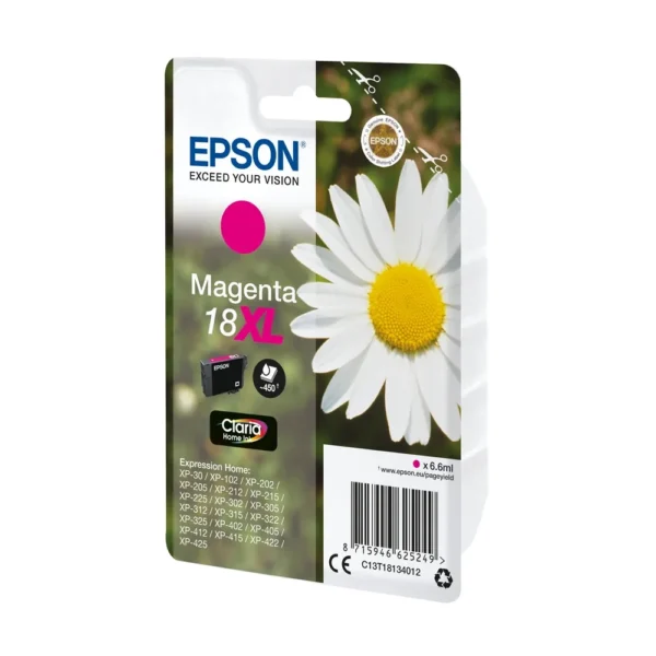 Epson T1813 Magenta Ink Cartridge - C13T18134012