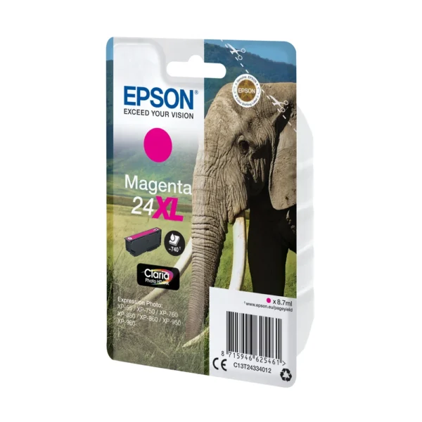 Epson T2433 Magenta Ink Cartridge - C13T24334022