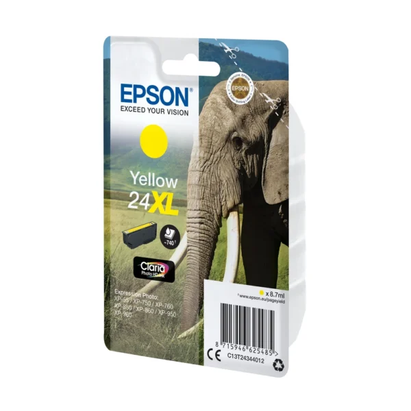 Epson T2434 Yellow Ink Cartridge - C13T24344022