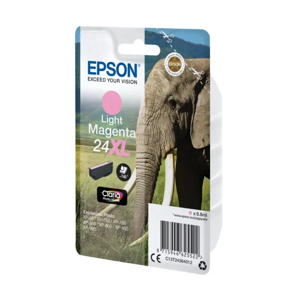 Epson T2436 Light Magenta Ink Cartridge - C13T24364022