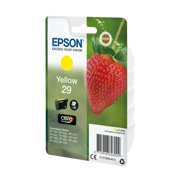 Epson T2984 Yellow Ink Cartridge - C13T29844012