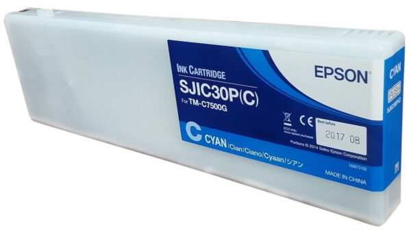 Epson SJIC30P Cyan Ink Cartridge - C33S020636