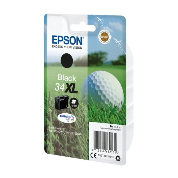 Epson T3471 Black Ink Cartridge - C13T34714010