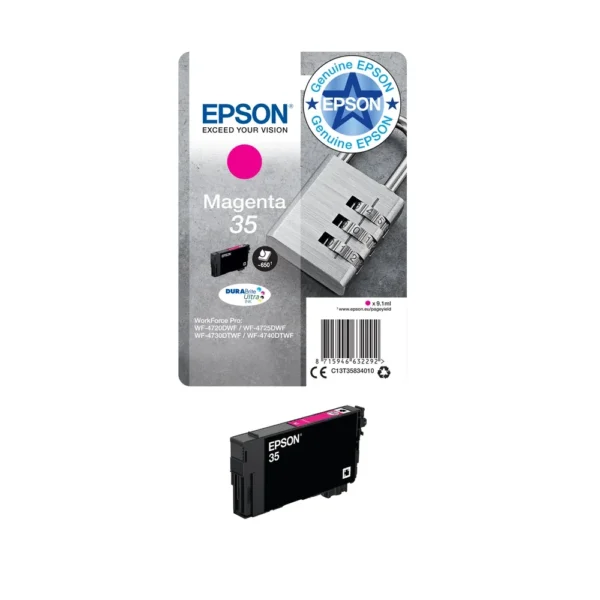 Epson 35 Magenta Ink Cartridge - C13T35834010