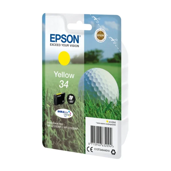 Epson T3464 Yellow Ink Cartridge - C13T34644010
