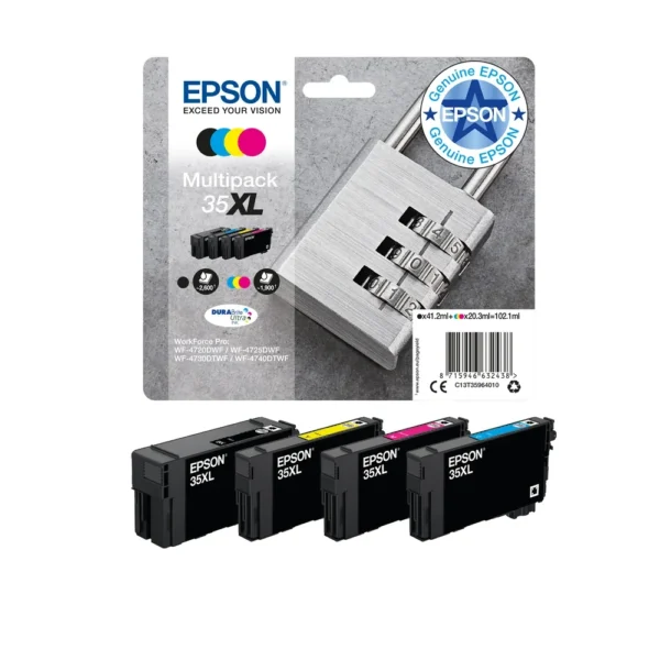 Epson T3596 High Capacity Multipack - C13T35964010