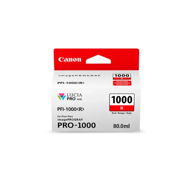 Canon PFI-1000 Red Ink Cartridge - 0554C002