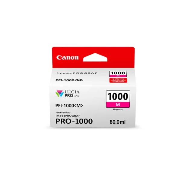 Canon PFI-1000 Magenta Ink Cartridge - 0548C002