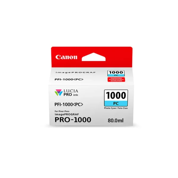 Canon PFI-1000 Photo Cyan Ink Cartridge - 0550C002