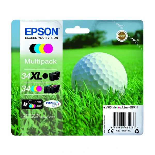 Epson T3479 High Capacity Multipack - C13T34794010