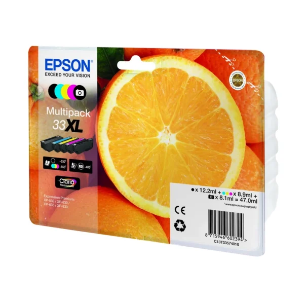 Epson-5-colours Ink Cartridge Multipack - T3357