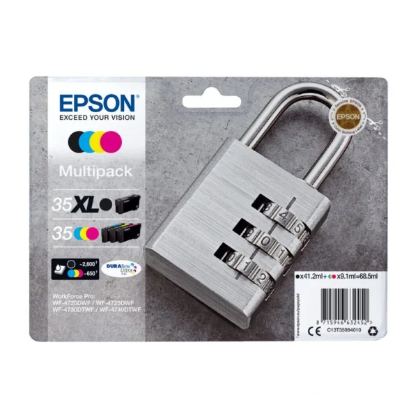 Epson T3599 High Capacity Multipack - C13T35994020