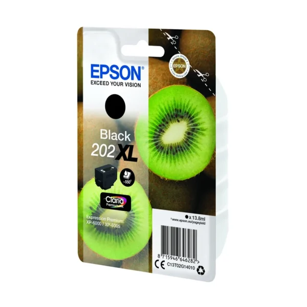 Epson T02G1 Black High Capacity Ink Cartridge - C13T02G14010