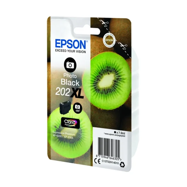 Epson T02H1 Photo Black High Capacity Ink Cartridge - C13T02H14010