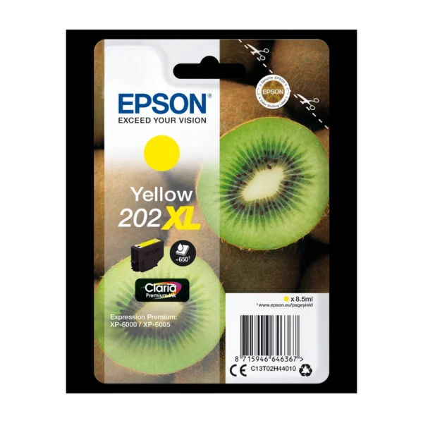 Epson T02H4 Yellow High Capacity Ink Cartridge - C13T02H44010