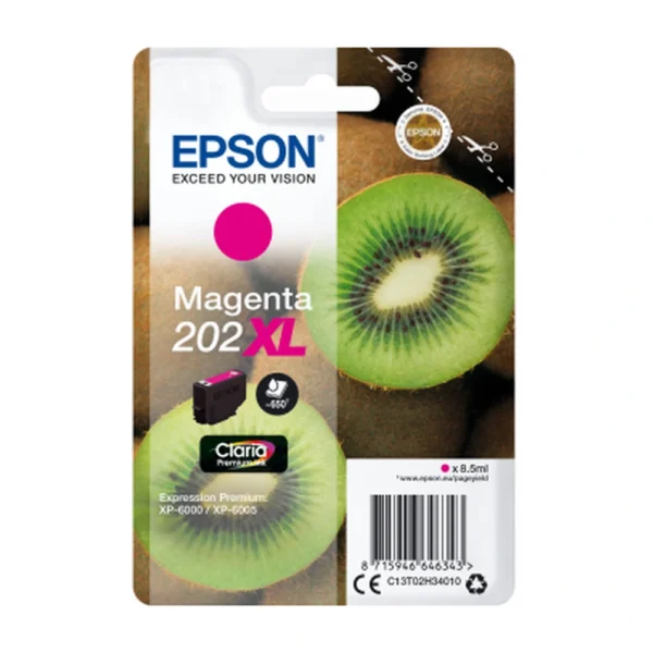 Epson T02H3 Magenta Ink Cartridge - C13T02H340
