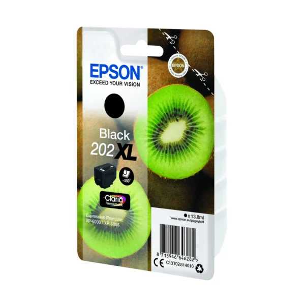 Epson T02G1 Black Ink Cartridge - C13T02G14020
