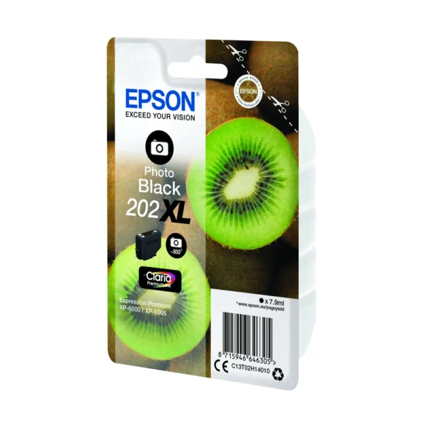 Epson T02H1 Photo Black Ink Cartridge - C13T02H14020
