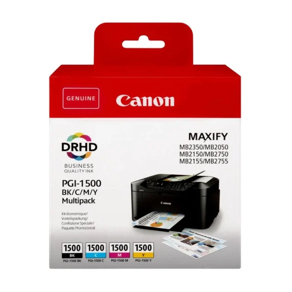 Canon PGI-1500 Ink Cartridge Multipack - 9218B004