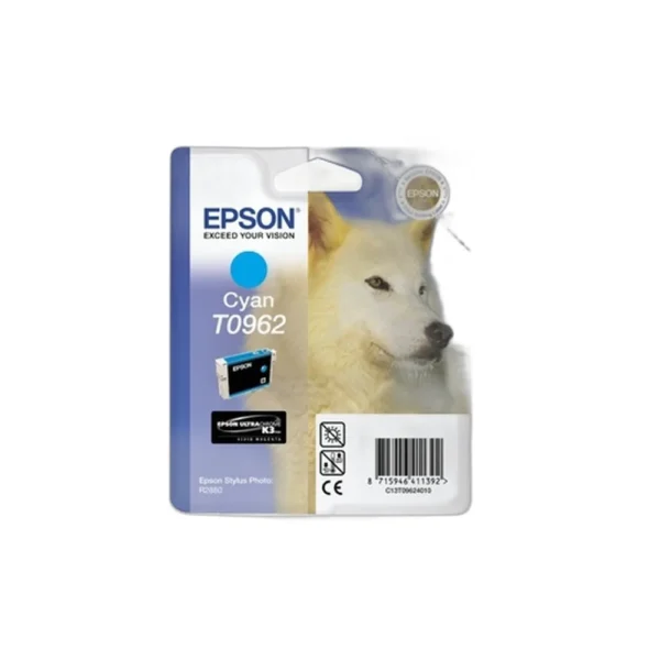 Epson T0962 Cyan Ink Cartridge - C13T096240