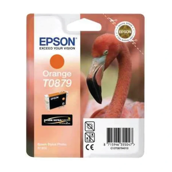Epson T0879 Orange Ink Cartridge - C13T087940