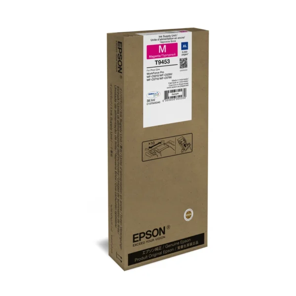 Epson T9453 Magenta High Capacity Ink Cartridge - C13T945340