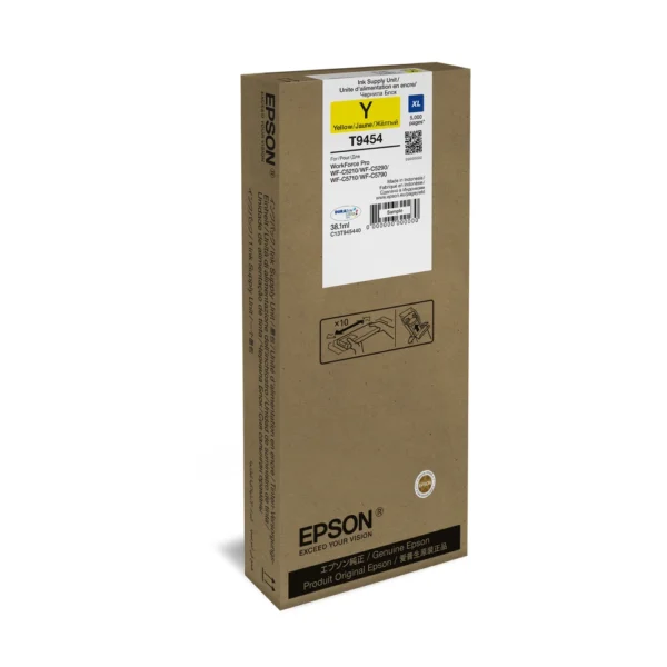Epson T9454 Yellow High Capacity Ink Cartridge - C13T945440