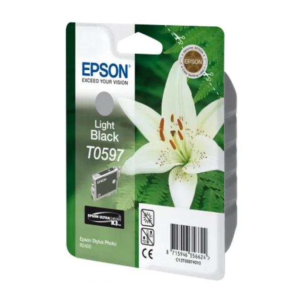 Epson T0597 Light Black Ink Cartridge - C13T05974030