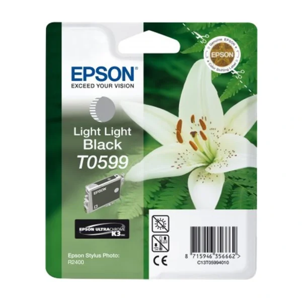 Epson T0599 Light Black Ink Cartridge - C13T05994030