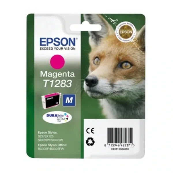 Epson T1283 Magenta Ink Cartridge - C13T12834010