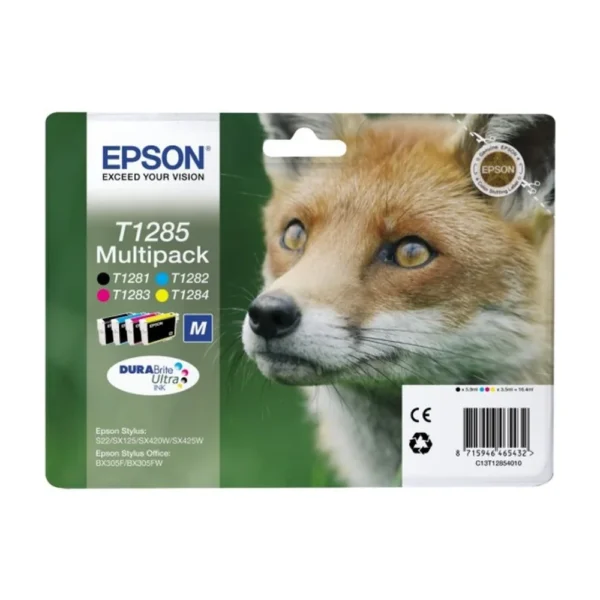Epson T1285 Ink Cartridge Multipack - C13T12854010