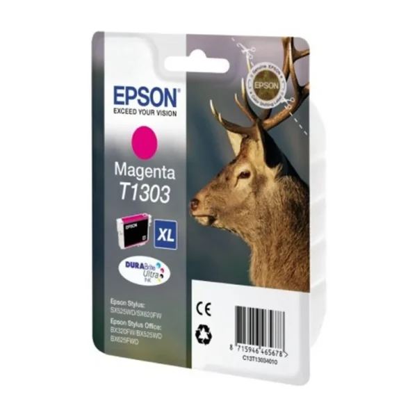 Epson T1303 Magenta Ink Cartridge - C13T13034020