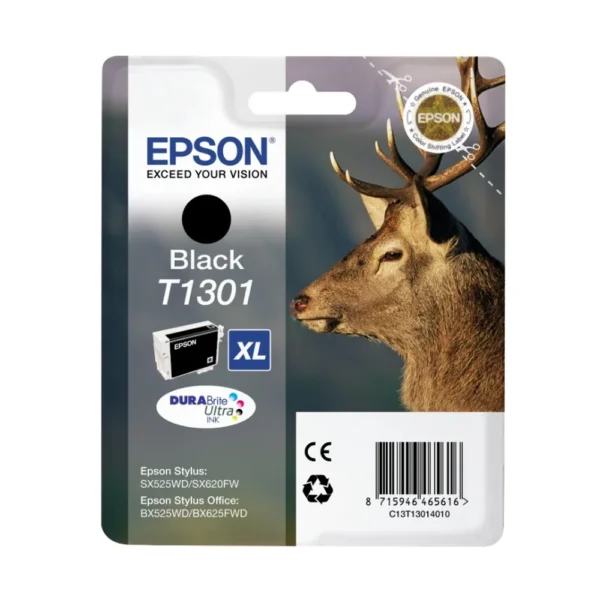 Epson T1301 Black Ink Cartridge - C13T13014020