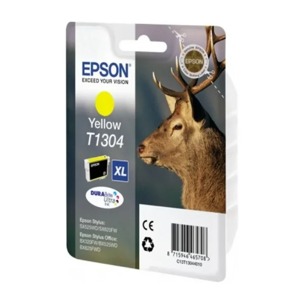 Epson T1304 Yellow Ink Cartridge - C13T13044030