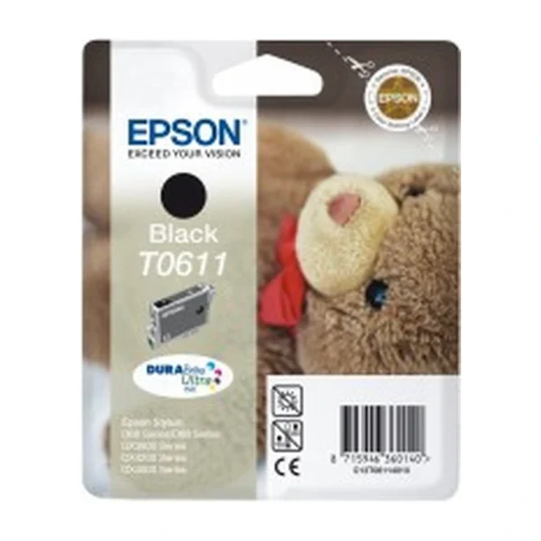 Epson T0611 Black Ink Cartridge - C13T061140LB