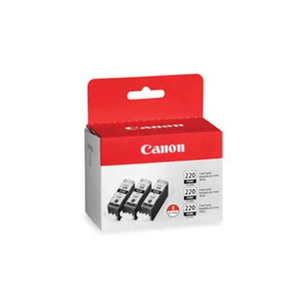 Canon PGI-220 Black Tri-Pack - 2945B004