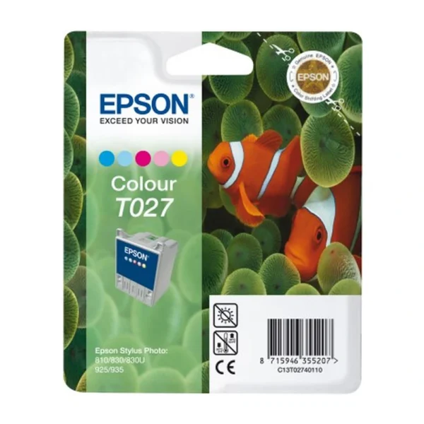 Epson T0274 Cyan, Light Cyan, Light Magenta, Magenta, Yellow Ink Cartridge - C13T02740130