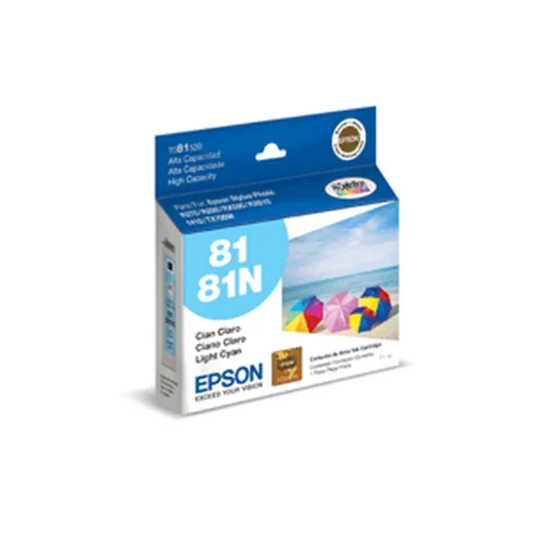 Epson T081520 Light Cyan Ink Cartridge - C13T081520-AL