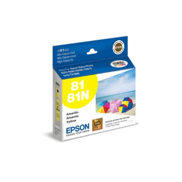 Epson T081420 Yellow Ink Cartridge - C13T081420-AL
