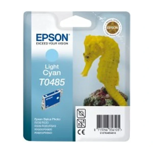 Epson T0485 Light Cyan Ink Cartridge - C13T048520-AL