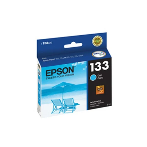 Epson T133220 Cyan Ink Cartridge - C13T133220-AL