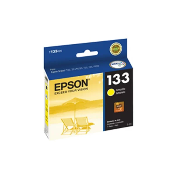 Epson T133420 Yellow Ink Cartridge - C13T133420-AL