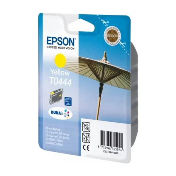 Epson T0444 High Capacity Yellow Ink Cartridge - C13T04444030