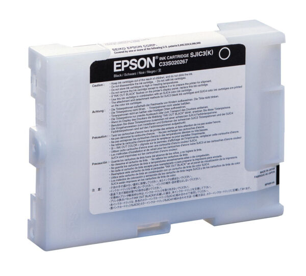 Epson SJIC3 Black Ink Cartridge - C33S020267