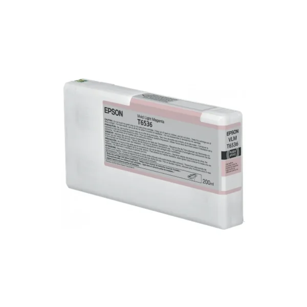 Epson T6536 Vivid Light Magenta, Light Magenta Ink Cartridge - C13T653600