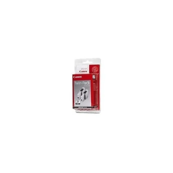 Canon BCI21 Black Ink Cartridge Twin Pack - 0954A380