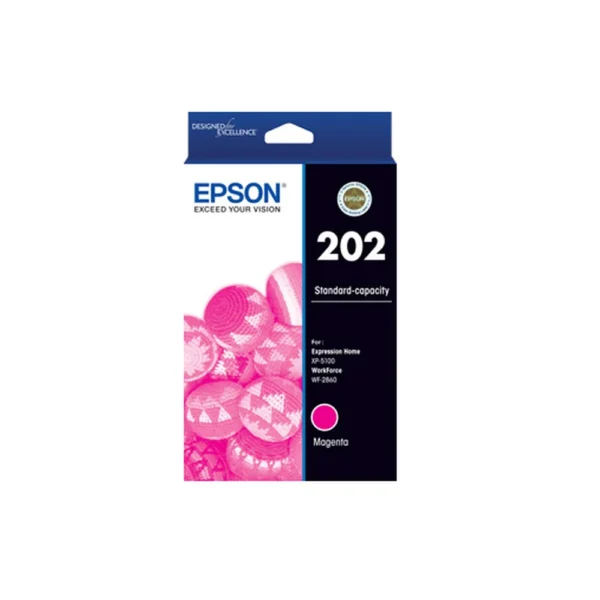 Epson 202 Magenta Ink Cartridge - C13T02N392