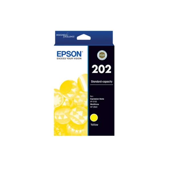 Epson 202 Yellow Ink Cartridge - C13T02N492