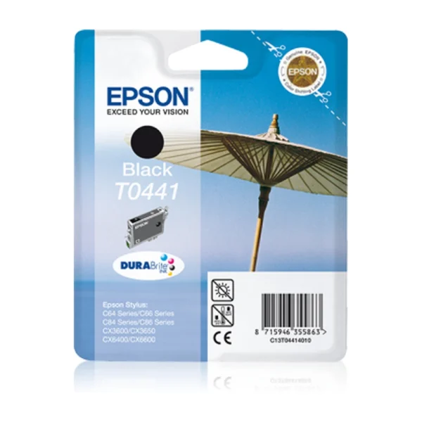 Epson T0441 Black Ink Cartridge - C13T0441401A